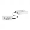 Brumberg 39365073 LED įleidžiamo šviestuvo rinkinys BB05 kvadratinis baltas 3000K 6W 230V fazinis reguliavimas su pasukimu