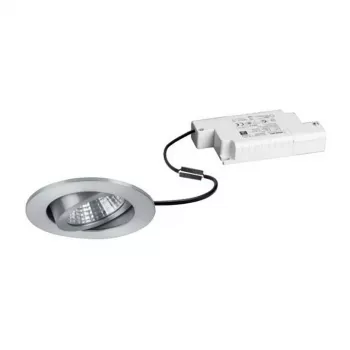BRUMBERG DAMITA LED įleidžiamas prožektorius rinkinys apvalus aliuminis 6W 230V IP65 sukamas fazinis reguliuojamas 3000K