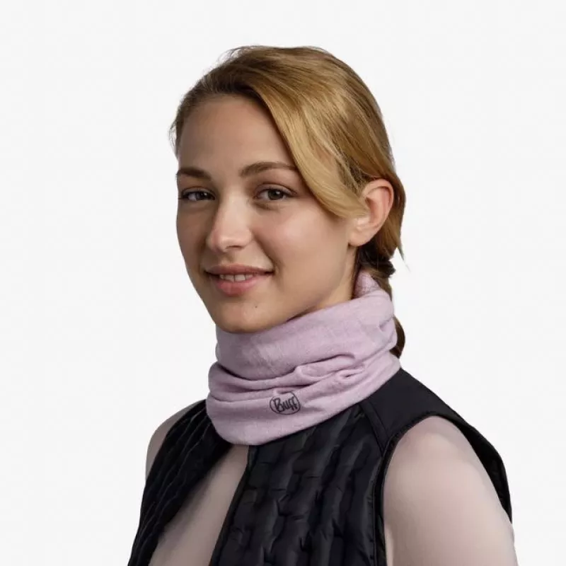 Buff Midweight Merino Daugiafunkcis šalikas - Lilac
