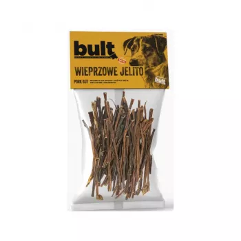 BULT džiovintos kiaulės žarnos skanėstas šunims – 100g
