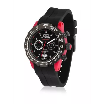 BULTACO MAN H1PR43C-CB1 43mm Analoginis Kvarcinis Laikrodis Juoda Oda