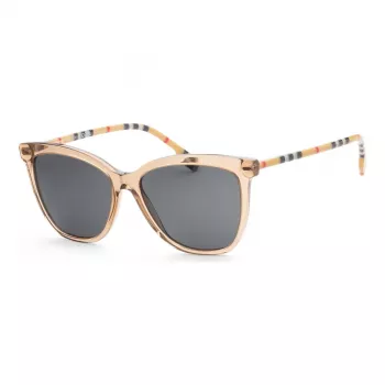 BURBERRY BE4308-385687 Moteriški katės akies formos akiniai nuo saulės Havana 56/16/140 mm