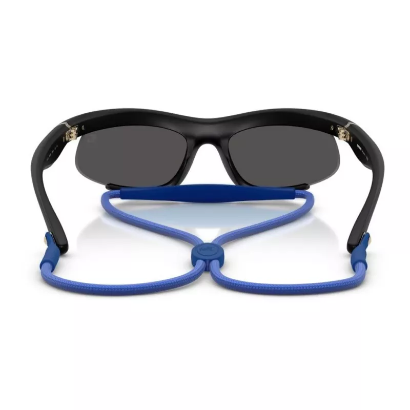 Burberry BE4462-345287 Moteriški akiniai nuo saulės Geometriniai permatomi pilki acetatiniai rėmeliai tamsiai pilki lęšiai 64/20/125 mm