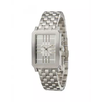 Burberry BU1901 Vyrų Kvarcinis Laikrodis 32mm Nerūdijantis Plienas Sidabrinis