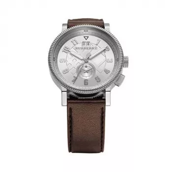 Burberry BU7681 Vyriškas Šveicariškas Kvarcinis Chronografo Laikrodis 42mm Nerūdijantis Plienas