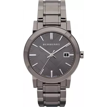 Burberry BU9007 Moteriškas Šveicariškas Kvarcinis Laikrodis 38 mm Nerūdijantis Plienas Dviejų Spalvų