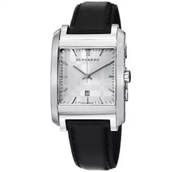 Burberry Men's Watch BU1570 40mm Stainless Steel Brown Leather
