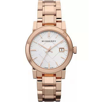 Burberry Women's Watch BU9104 26mm Swiss Quartz Stainless Steel Silver