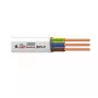 BVV-P 3x2.5 mm² White PVC Power Cable 50m
