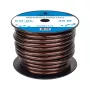 CABLETECH 2 AWG 12mm OD Vario dengtas aliuminio automobilinis maitinimo kabelis - raudonas