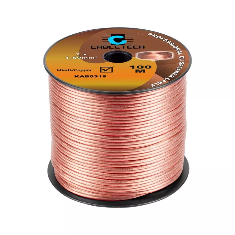 CABLETECH Garsiakalbio kabelis 1,5mm