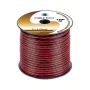 CABLETECH Garsiakalbio laidas 1.5mm Juoda-Raudona