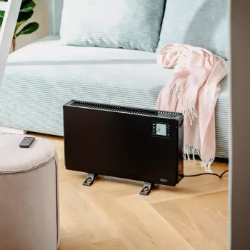 CAMRY CR 7739B 2000W konvektorius su LCD ekranu ir nuotolinio valdymo pulteliu, baltas