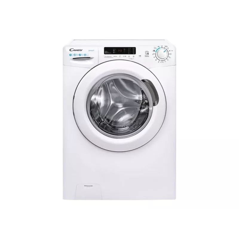Candy CS4 1072DE/1-S Skalbimo mašina su priekiniu pakrovimu - 7 kg, 1000 aps/min, energijos klasė D, balta
