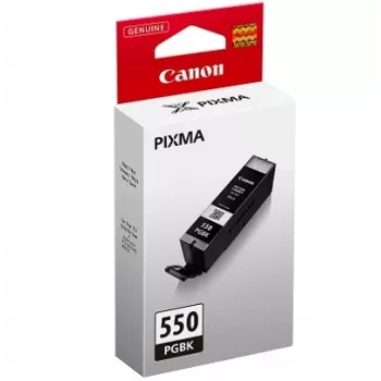 Canon PGI-550PGBK Original Pigment Black Ink Cartridge - 15 ml