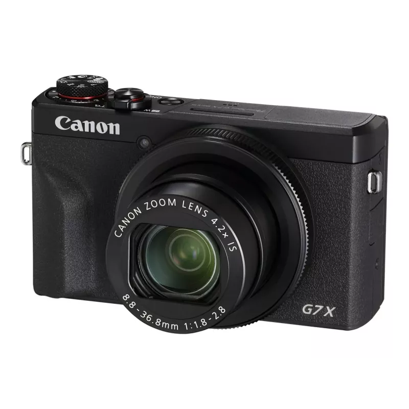 Canon PowerShot G7 X Mark III kompaktiškas fotoaparatas (juodas)