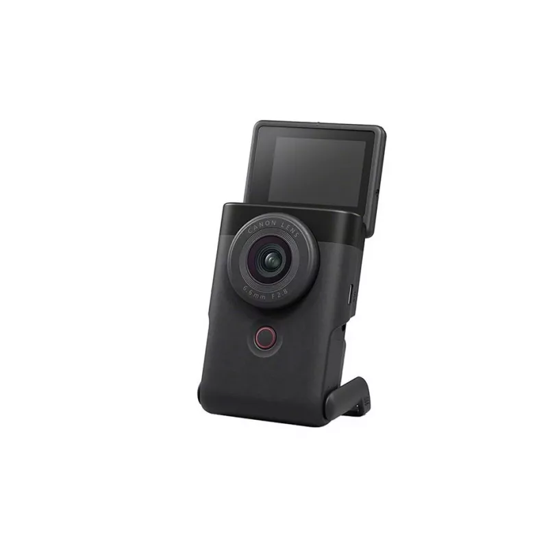 Canon PowerShot V10 juodos spalvos vlogų rinkinys 4K UHD 1 colio CMOS kamera su mini trikojės rankena