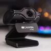 Canyon C6 2K Ultra Full HD 3.2MP internetinė kamera su USB 2.0, juoda
