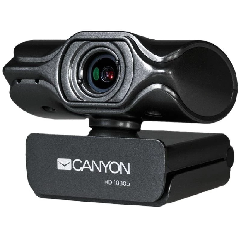 Canyon C6 2K Ultra Full HD 3.2MP internetinė kamera su USB 2.0, juoda