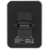 CANYON CH-15 Automobilinis laikiklis ir belaidis įkroviklis MegaFix, 15W, USB-C, juodas