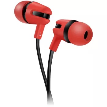 Canyon SEP-4 Stereo Earphone with Microphone 3.5 mm Red