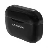 Canyon TWS-3 True Wireless Bluetooth ausinės su įkrovimo dėklu, juodos