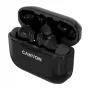Canyon TWS-3 True Wireless Bluetooth ausinės su įkrovimo dėklu, juodos