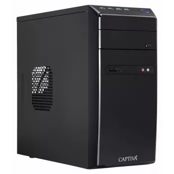 Captiva Business/Office R10-3622 Stacionarus kompiuteris - AMD Ryzen 5 3400G, 8GB DDR4, 500GB SSD, Radeon Vega 11, Wi-Fi, Windows 11 Home