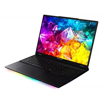 Captiva Highend Gaming R10-1247GE 16 colių QHD+ 240Hz žaidimų nešiojamas kompiuteris - Intel Core Ultra 9 275HX, RTX 5080 16GB, 32GB DDR5, 1TB SSD, Windows 11 Pro