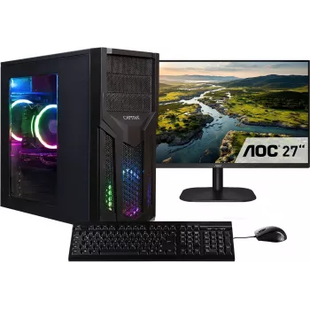 CAPTIVA Power Starter R80-028 TFT rinkinys AMD Ryzen™ 7 32GB DDR4 1TB SSD RTX 3060 Windows 10 Home
