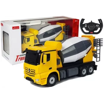 Automobilis RC Mercedes-Benz Arocs Rastar 1:14 Geltonas
