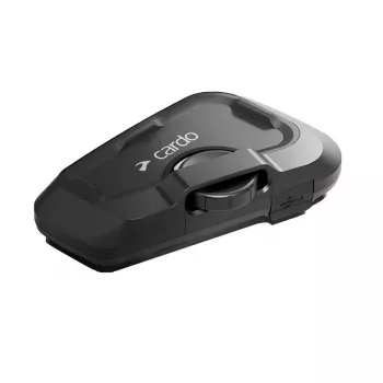 Cardo FRC2X103 Motociklo Bluetooth domofonas 2 kanalai 800 m Juoda