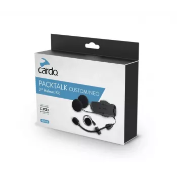 Cardo PT CUSTOM 2ND HELMET KIT - Juoda