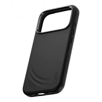 CARE by PanzerGlass Flow dėklas juodas su MagSafe, skirtas iPhone 17 Pro