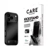 CARE by PanzerGlass dėklas su atrama Smokey Black MagSafe, skirtas iPhone 17 Pro