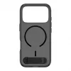 CARE by PanzerGlass dėklas su atrama Smokey Black MagSafe, skirtas iPhone 17 Pro
