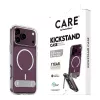 CARE by PanzerGlass dėklas su atlenkiama kojelė skaidrus su baltu MagSafe, skirtas iPhone 17 Pro Max
