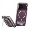 CARE by PanzerGlass dėklas su atlenkiama kojelė skaidrus su baltu MagSafe, skirtas iPhone 17 Pro Max