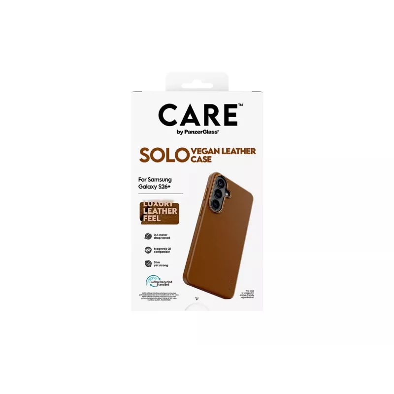 CARE by PanzerGlass Solo Case, skirtas Samsung Galaxy S26 Plus - ruda