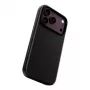 CARE by PanzerGlass Solo veganiškos odos dėklas juodas su MagSafe, skirtas iPhone 17 Pro