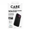 CARE by PanzerGlass Solo veganiškos odos dėklas su MagSafe, skirtas iPhone 17 Pro Max - juodas