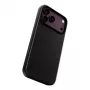 CARE by PanzerGlass Solo veganiškos odos dėklas su MagSafe, skirtas iPhone 17 Pro Max - juodas