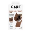 CARE by PanzerGlass Tango 2-in-1 dėklas su pinigine rudas su MagSafe, skirtas iPhone 17 Pro