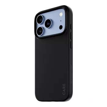 CARE by PanzerGlass TPU dėklas juodas iPhone 17 Pro