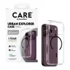 CARE by PanzerGlass Urban Explorer dėklas permatomas su juodu MagSafe iPhone 17 Pro