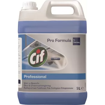 CARE Diversey Cif Pro Formula stiklo ir veidrodžių valymo priemonė 5L (7517832)