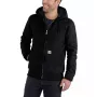 Carhartt Duck Active Jacket - Black - Large - Vyriška izoliuota darbo striukė su gobtuvu