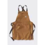 Carhartt Duck Brown Prijuostė su Triguba Siūle ir 7 Kišenėmis