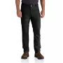 Carhartt Rigby tieso kirpimo kelnės juodos 32x30 - tamprios drobės darbo kelnės
