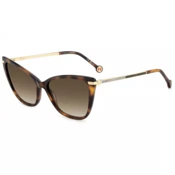 Carolina Herrera HER0262S086 Moteriški akiniai nuo saulės Havana Gradient Grey 57mm